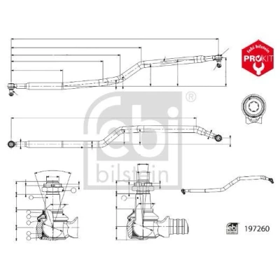 Kuva Ohjaustanko FEBI BILSTEIN 197260