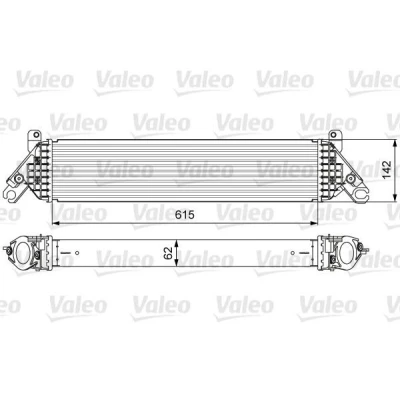 Kuva VALEO 818630 Välijäähdytin ilman EGR venttiiliä MAZDA: CX 5 I