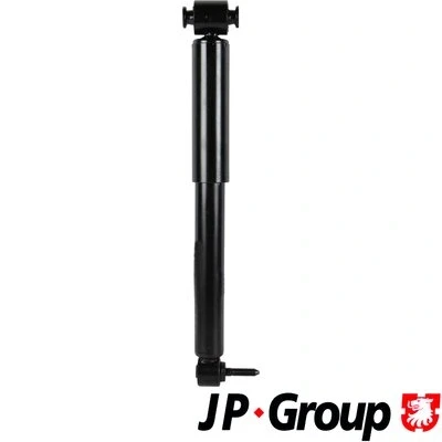 Kuva JP GROUP 4352103300 Iskunvaimentimet Taka akseli Kaasupaine Kaksiputki Joustintuki Silmukka ylhäällä, alhaalla