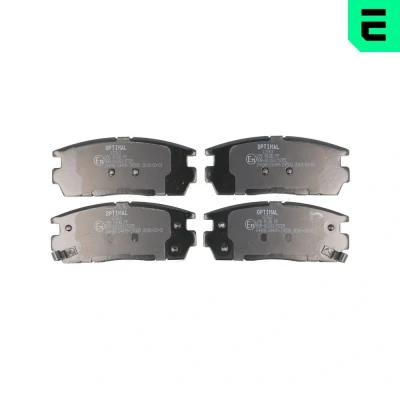 Kuva OPTIMAL BP 12363 Jarrupalat Taka akseli akustisella kulumavaroittimella CHEVROLET: Captiva, OPEL: Antara