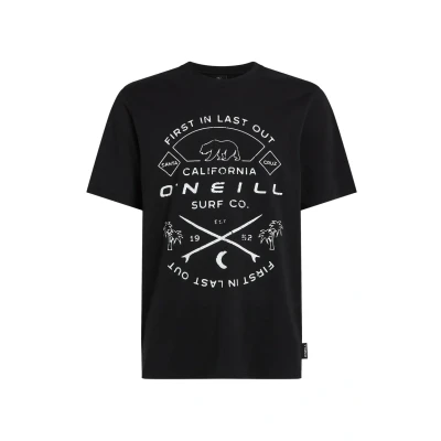 Kuva O&#039;Neill Printtipaita, Koko: Large, Black out