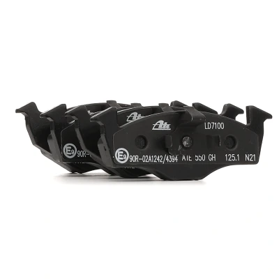 Kuva ATE Ceramic 13.0470 7100.2 Jarrupalat Ei kulumisenilmaisimelle, Ilman kulumisenilmaisinta SKODA: Fabia 2, I Hatchback, Sedan