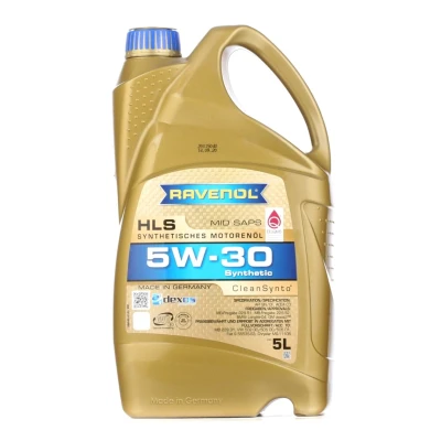 Kuva Moottoriöljy RAVENOL HLS 5W 30 C3 CF, 5l, Universal 1856625 OE