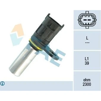 Kuva Impulssianturi, kampiakseli Fiat, Opel, Vauxhall OE 10456604, 1238938, 152785