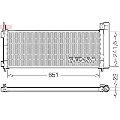 Kuva Kondensaattori, ilmastointilaite TOYOTA RAV 4 IV OE 8846042150