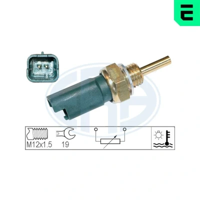 Kuva jäähdytysnesteen lämpötila Tunnistin, ABARTH, ALFA ROMEO, FIAT, FORD, JEEP, LANCIA, OPEL, SAAB, SUZUKI, VAUXHALL OE 13 38 040, 13650 79J50 000,