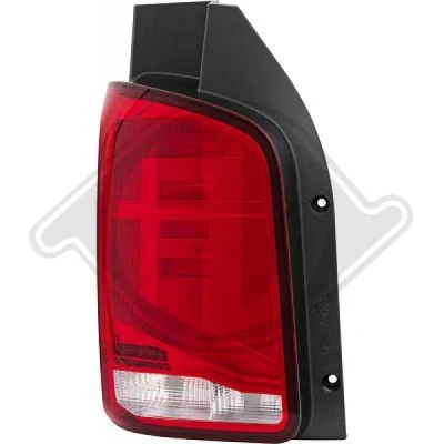 Kuva DIEDERICHS 2274193 Takavalot Vasen LED, W16W Lampun kannalla VOLKSWAGEN: Transporter 6