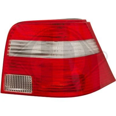 Kuva DIEDERICHS 2213190 Takavalot Oikea Taka osa Punainen Ilman lampun kantaa VOLKSWAGEN: Golf 4