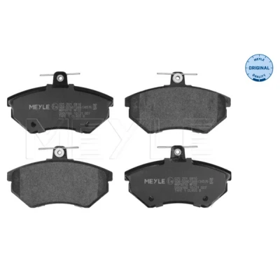 Kuva MEYLE 025 201 6816 Jarrupalat ORIGINAL Quality Etuakseli Ilman kulumisenilmaisinta Huudonvaimennuspellillä VOLKSWAGEN: GOLF 3, Passat B3/B4 Sedan