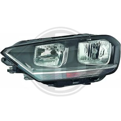 Kuva Ajovalo, Vasen Diederichs 2216881 vw golf sportsvan vii OE 517941005A, 517941005B, 517941005C