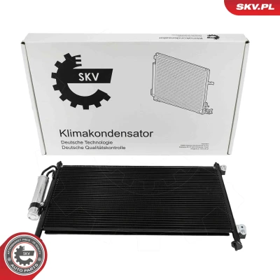 Kuva ESEN SKV 86SKV092 Ilmastoinnin Lauhdutin Vedenerottimella Alumiini 640mm HONDA: CIVIC 8