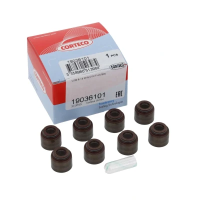 Kuva CORTECO 19036101 Venttiilinvarren Kumit FPM (fluori kumi) MITSUBISHI: L200 II Pick up, L300 / Delica III Bussi