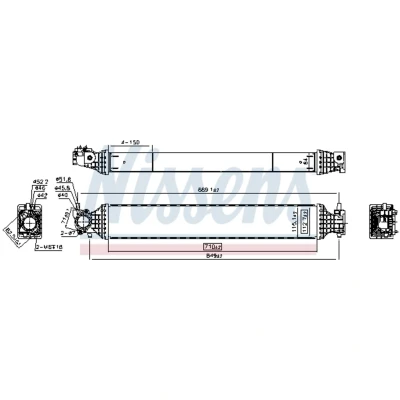 Kuva NISSENS 961542 Välijäähdytin HONDA: CR V 4