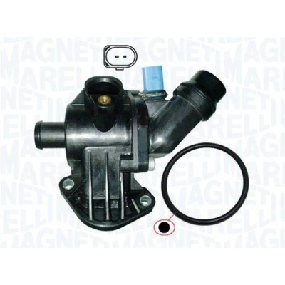 Kuva MAGNETI MARELLI 352317100100 Termostaatti 100 Tiivisteillä AUDI: A4 B6 Avant, B7 Sedan, VOLKSWAGEN: Passat B5 GP Sedan