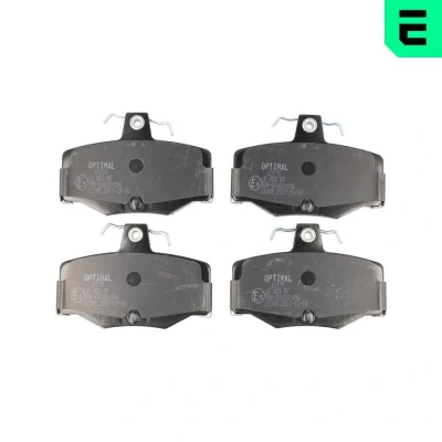 Kuva OPTIMAL BP 10175 Jarrupalat Taka akseli Ei kulumisenilmaisimelle NISSAN: Almera 2 Limousine, II Hatchback, Primera Hatchback