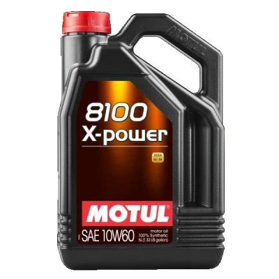 Kuva Motul 8100 X Power 10W 60 5l Moottoriöljy 109696 VOLKSWAGEN: Transporter 5, Multivan 5 (7HM, Passat B6 Variant, BMW: 3 Sedan, Touring