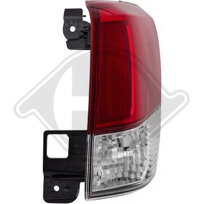 Kuva DIEDERICHS 6243190 Takavalot Oikea Uloin osa LED, PY21W Lampun kannalla