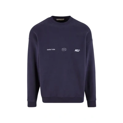 Kuva Another Cotton Lab Day Oversized Washed Neulepaita sininen