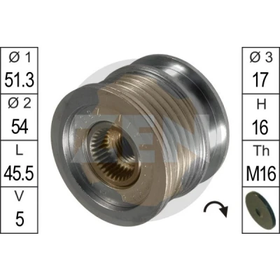 Kuva Vapaakytkin MERCEDES BENZ A KLASS [W168], VANEO [414] OE 166 155 02 15, 668 00 07 15