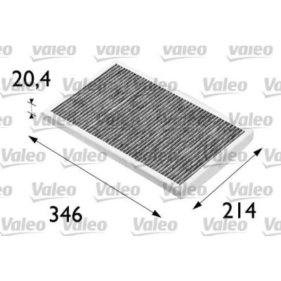 Kuva VALEO CLIMFILTER PROTECT 698684 Raitisilmasuodatin Aktiivihiilisuodatin 307 194 30 AUDI: A6 C4 Sedan, Avant, 100 Sedan