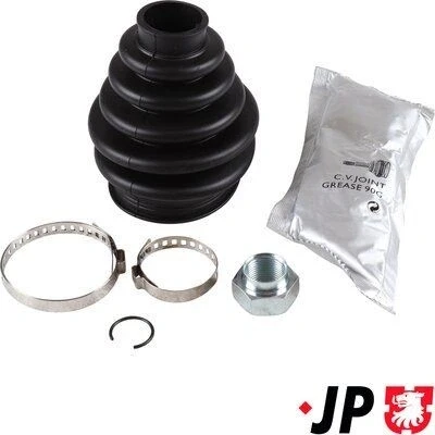 Kuva JP GROUP 1343600310 Paljekumisarja, Vetoakseli 109 Etuakseli, Pyörän puoli