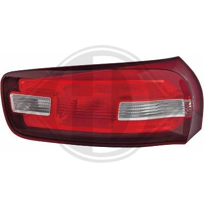 Kuva DIEDERICHS 4073691 Takavalot Vasen Uloin osa P21/5W, PY21W, W16W