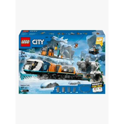 Kuva LEGO City 60470 Arktisten tutkimusretkeilijöiden pikajuna