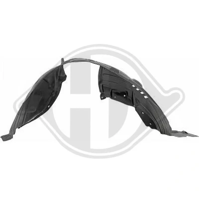 Kuva DIEDERICHS 6045908 Sisälokasuoja Sisempi, Eteen, oikea NISSAN: Qashqai / Qashqai+2 I