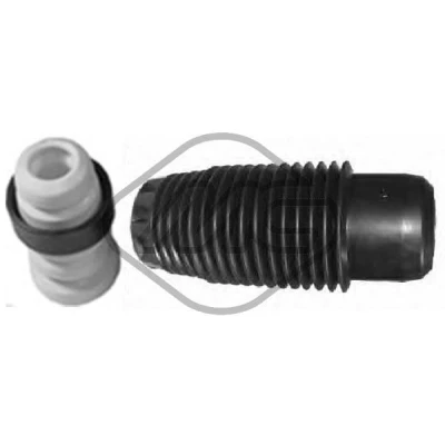 Kuva Vaimennuskumi, jousitus, etuakseli molemminpuoleinen CITROËN, FIAT, LANCIA, PEUGEOT OE 1311716080, 5033.73, 5033.93