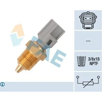 Kuva Tunnistin, öljylämpötila FORD, FORD USA, JAGUAR, MAZDA, VOLVO OE 1E00 18 510, 1L24 12A648 BA, 30711661