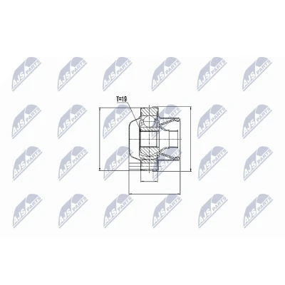 Kuva NTY NPW VV 005 Vetonivel VOLVO: V70 2, 3, V50
