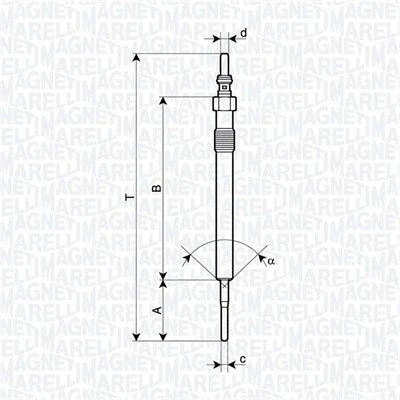 Kuva Hehkutulppa OPEL, VAUXHALL OE 12 14 098, 55570037