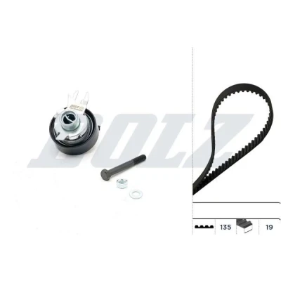 Kuva DOLZ SKD031 Jakohihnasarja 135 VOLKSWAGEN: GOLF 3, Polo III Hatchback, 3 Variant