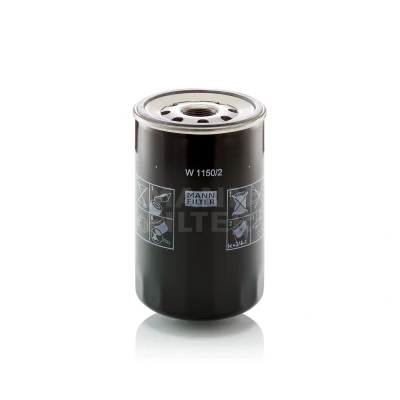 Kuva MANN FILTER W 1150/2 Öljynsuodatin 1 1/8 16 UN Ruuvattava suodatin