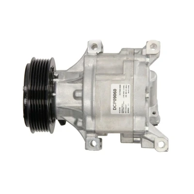 Kuva DENSO DCP09060 Ilmastoinnin Kompressori SCSC06 12 PAG 46 YF R 134a, 1234yf magneettikytkimellä