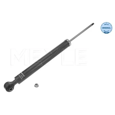 Kuva MEYLE 026 725 0019 Iskunvaimentimet Taka akseli Kaasupaine Yksiputki Teleskooppi iskunvaimentaja Tappi ylhäällä, Silmukka alhaalla ORIGINAL Quality