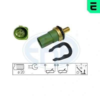 Kuva Tunnistin, jäähdytysnesteen lämpötila Audi, Ford, Seat, Skoda, Vw OE 059 919 501 A, 1100619, 1124770