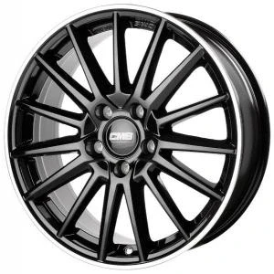 Kuva CMS C23 Diamond Rim Black 9x18 5/112 ET52.5 B66.5