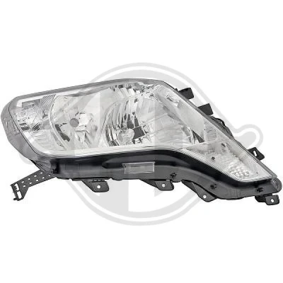Kuva DIEDERICHS 6676880 Ajovaloumpio Oikea W5W, W21W, HB3, H11 TOYOTA: Land Cruiser Prado 150