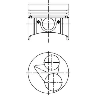 Kuva KOLBENSCHMIDT 40224600 Mäntä 67mm