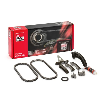 Kuva FAI AutoParts TCK79WO Jakoketjusarja Tiivisteillä, ilman hammaspyöriä Yksinkertainen, Niittiketju KIA: RIO 3, cee‘d I Farmari, Sportage III