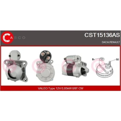 Kuva CASCO CTC70002KS Turboahdin Pakokaasuahdin CITROËN: C4 II Hatchback, Berlingo II, Jumpy MPV, PEUGEOT: 207 308 I SW, FORD: FIESTA 6