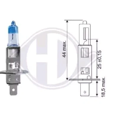 Kuva DIEDERICHS More Light +120% LID10065 Ajovalopolttimo 12 55 VOLVO: XC90 I, V70 2, S70, HONDA: CIVIC 8, Accord 7 Limousine, CR V 3, FORD: Focus 2 Kombi