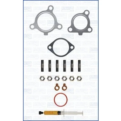 Kuva AJUSA JTC11885 Asennussarja Turboahdin with studs, syringe oil Tiivisteillä asennusohjeella TOYOTA: Land Cruiser 200