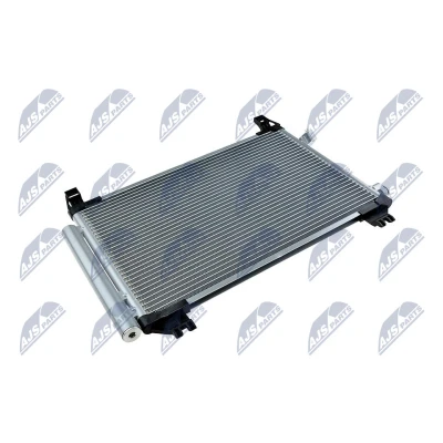 Kuva NTY CCS TY 022 Ilmastoinnin Lauhdutin Vedenerottimella Alumiini 526 TOYOTA: Yaris III Hatchback, II Hatchback