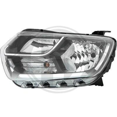 Kuva DIEDERICHS 4561081 Ajovaloumpio Vasen LED, H7, H1, PY21W DACIA: Duster II