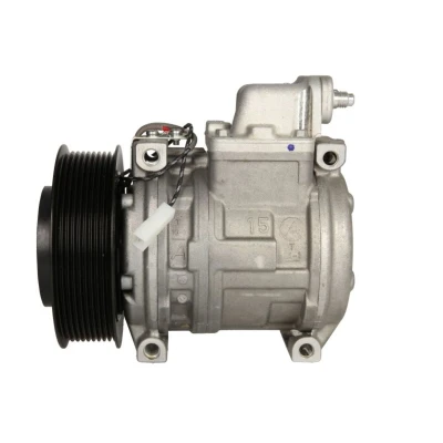 Kuva DENSO DCP17034 Ilmastoinnin Kompressori 10PA15C 24 PAG 46 R 134a magneettikytkimellä