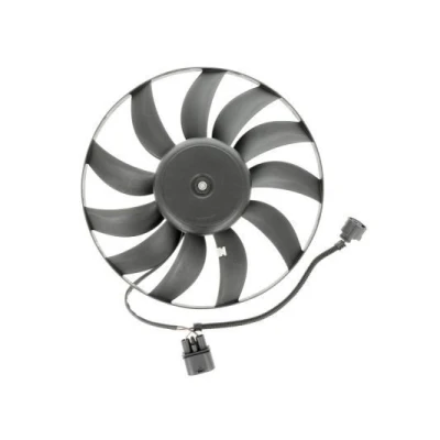 Kuva THERMOTEC D8W034TT Jäähdyttimen Tuuletin 360, 360 100 Sähköinen ilman jäähdytystuulettimen kehää VOLKSWAGEN: Golf 5, 6, Touran I