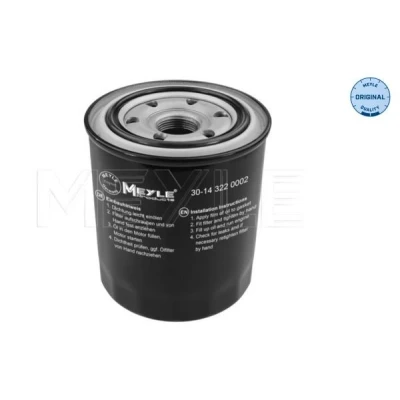 Kuva MEYLE 30 14 322 0002 Öljynsuodatin M24x1,5 ORIGINAL Quality yhdellä peruutuksenestoventtiilillä Ruuvattava suodatin TOYOTA: Land Cruiser Prado 120