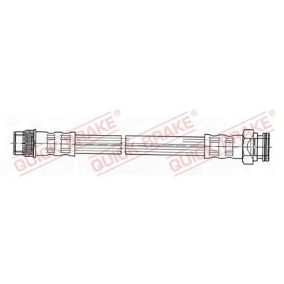 Kuva QUICK BRAKE 27.076 Jarruletku 194 M10x1 PEUGEOT: 307 Hatchback, CITROËN: C3 I C2 Hatchback